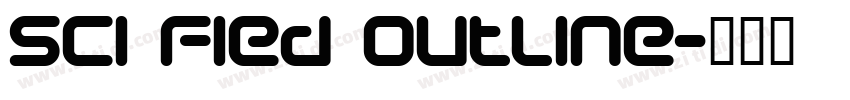 Sci Fied Outline字体转换